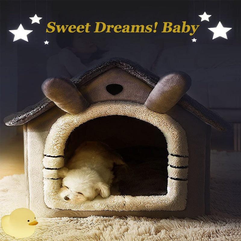 Small Pet Bed for Dogs & Cats – All Seasons