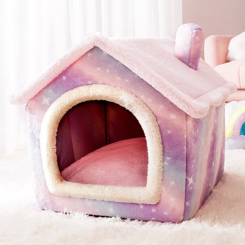 Small Pet Bed for Dogs & Cats – All Seasons
