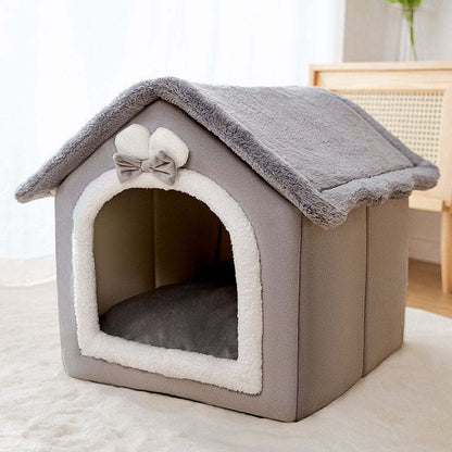Small Pet Bed for Dogs & Cats – All Seasons